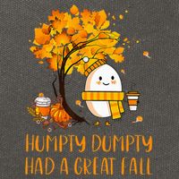 H.U.M.P.T.Y D.U.M.P.T.Y Had A Great Fall Thanksgiving Autumn Cotton Canvas Backpack