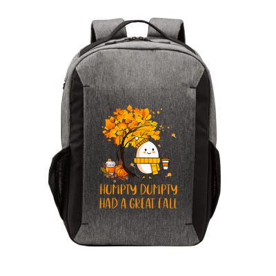 H.U.M.P.T.Y D.U.M.P.T.Y Had A Great Fall Thanksgiving Autumn Vector Backpack