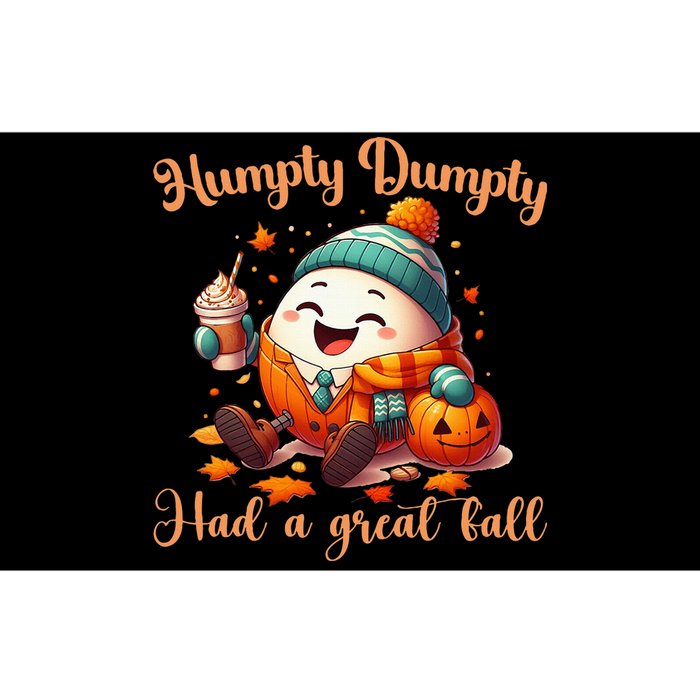 H.U.M.P.T.Y D.U.M.P.T.Y Had A Great Fall Autumn Bumper Sticker