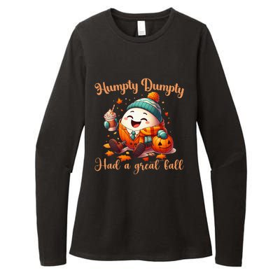 H.U.M.P.T.Y D.U.M.P.T.Y Had A Great Fall Autumn Womens CVC Long Sleeve Shirt