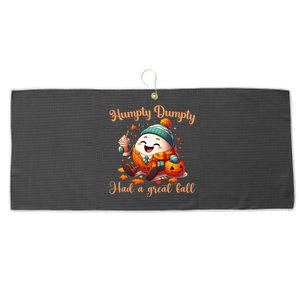 H.U.M.P.T.Y D.U.M.P.T.Y Had A Great Fall Autumn Large Microfiber Waffle Golf Towel