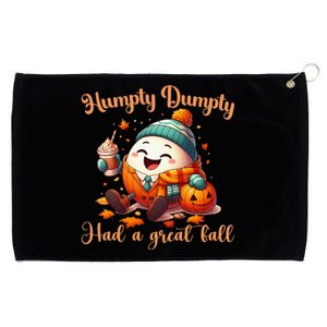 H.U.M.P.T.Y D.U.M.P.T.Y Had A Great Fall Autumn Grommeted Golf Towel