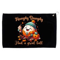 H.U.M.P.T.Y D.U.M.P.T.Y Had A Great Fall Autumn Grommeted Golf Towel