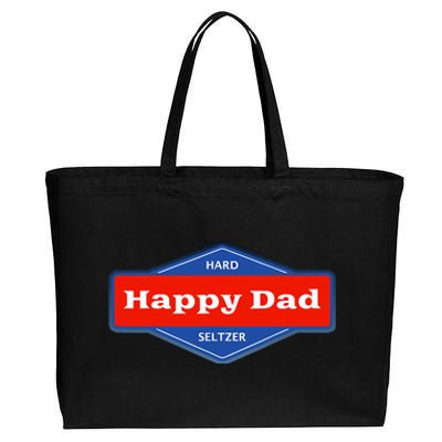 Happy Dad Hard Seltzer Clothing Nelk Cotton Canvas Jumbo Tote