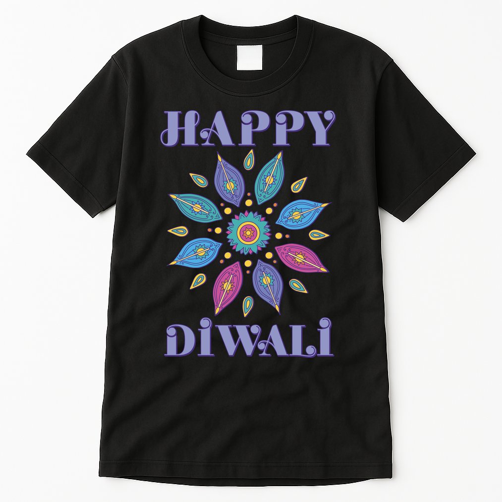 Happy Diwali Hindu Festival Tall T-Shirt