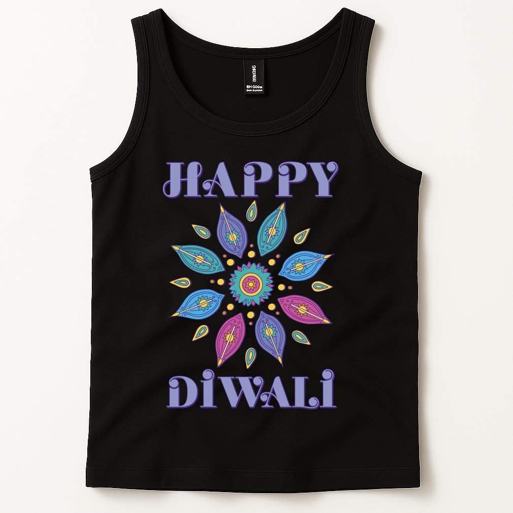 Happy Diwali Hindu Festival Tank Top