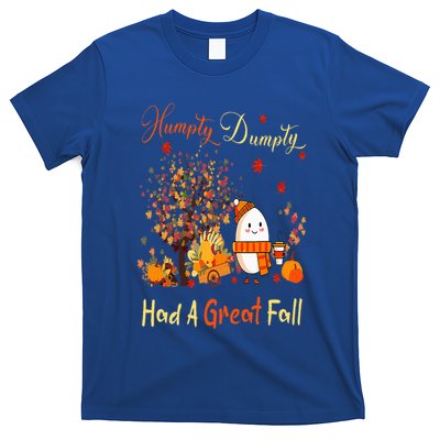 Humpty Dumpty Had A Great Fall Thanksgiving Autumn Halloween T-Shirt