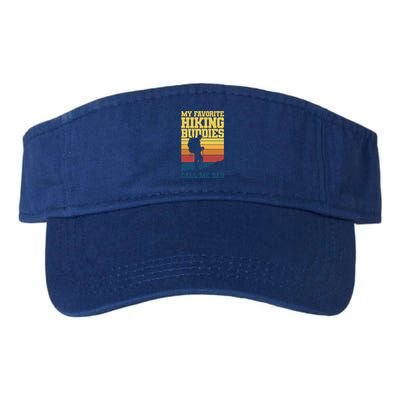 Hiking Dad Hiker Father's Day Gift Valucap Bio-Washed Visor