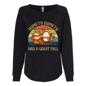 Humpty Dumpty Had A Great Fall Happy Fall Y'all Autumn Gifts Womens California Wash Sweatshirt