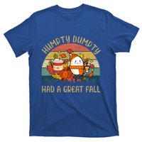 Humpty Dumpty Had A Great Fall Happy Fall Y'all Autumn Gifts T-Shirt