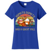 Humpty Dumpty Had A Great Fall Happy Fall Y'all Autumn Gifts Women's T-Shirt