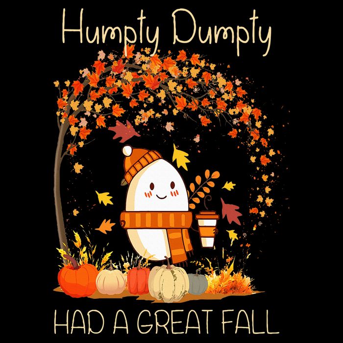 Humpty Dumpty Had A Great Fall Thanksgiving Autumn Halloween Doggie Tank