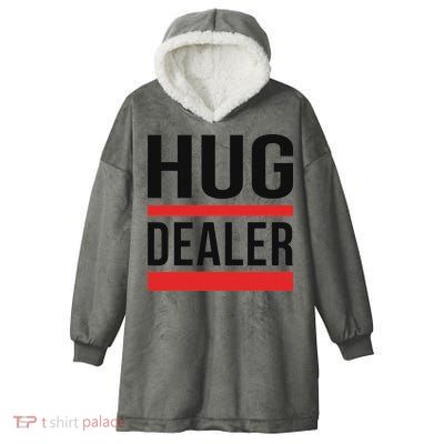Hug Dealer Hooded Wearable Blanket