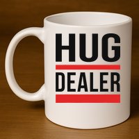 Hug Dealer 11oz C Handle Ceramic Mug