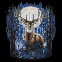 Hunters Deer Hunting Big Whitetail Buck Cooling Performance Crew T-Shirt