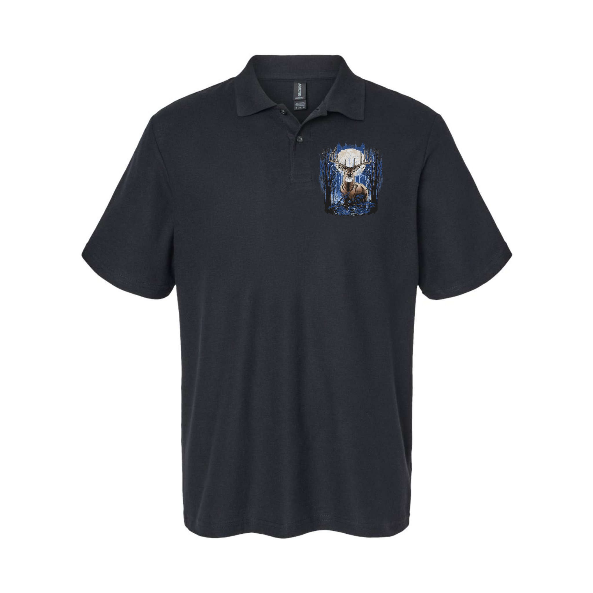 Hunters Deer Hunting Big Whitetail Buck Polo