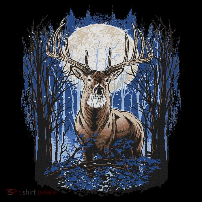 Hunters Deer Hunting Big Whitetail Buck Kids T-Shirt