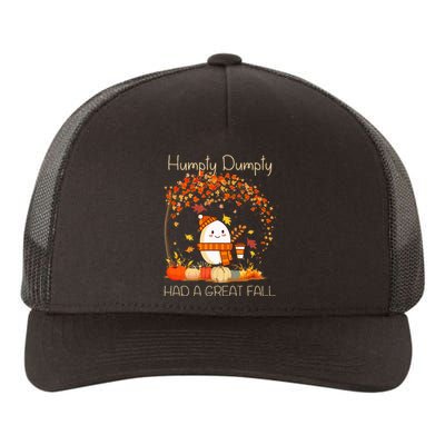 H.U.M.P.T.Y. D.U.M.P.T.Y Had A Great Fall Thanksgiving Autumn Halloween Yupoong Adult 5-Panel Trucker Hat