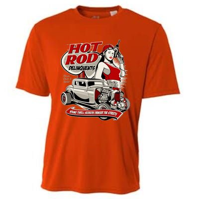 Hotrod Delinquents Cooling Performance Crew T-Shirt