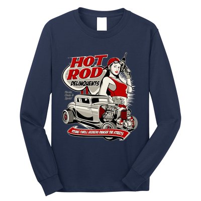 Hotrod Delinquents Long Sleeve Shirt