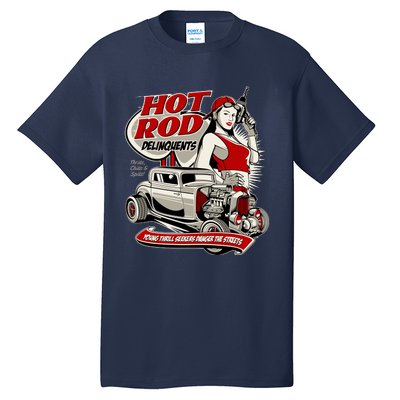 Hotrod Delinquents Tall T-Shirt