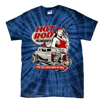 Hotrod Delinquents Tie-Dye T-Shirt