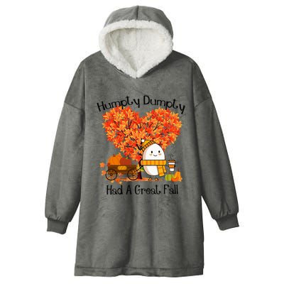 H.U.M.P.T.Y D.U.M.P.T.Y Had A Great Fall Hooded Wearable Blanket