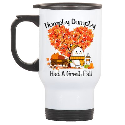 H.U.M.P.T.Y D.U.M.P.T.Y Had A Great Fall Stainless Steel Travel Mug