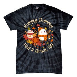 H.umpty D.umpty Had A Great Fall Happy Fall Yall Autumn Gifts Tie-Dye T-Shirt