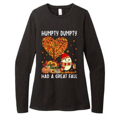 H.umpty D.umpty Had A Great Fall Happy Fall Yall Thanksgiving Womens CVC Long Sleeve Shirt