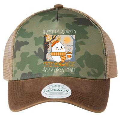 Humpty Dumpty Had A Great Fall Thanksgiving  Legacy Tie Dye Trucker Hat