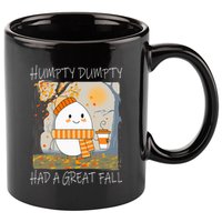 Humpty Dumpty Had A Great Fall Thanksgiving  11oz C Handle Ceramic Mug