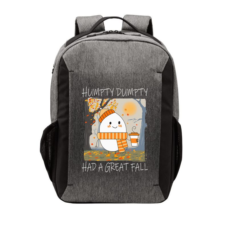 Humpty Dumpty Had A Great Fall Thanksgiving  Vector Backpack
