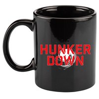Hunker Down Hurricane Prep 11oz C Handle Ceramic Mug