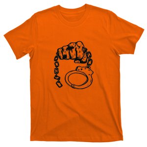 Hand Drawn Handcuff Fist T-Shirt