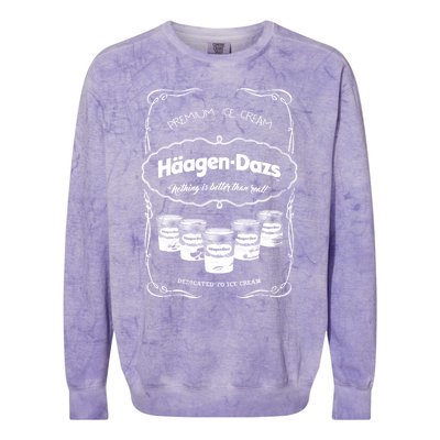 Haagen Dazs Ice Cream Colorblast Crewneck Sweatshirt