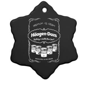 Haagen Dazs Ice Cream Ceramic Star Ornament