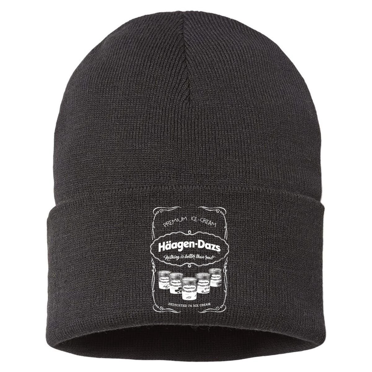 Haagen Dazs Ice Cream Sustainable Knit Beanie
