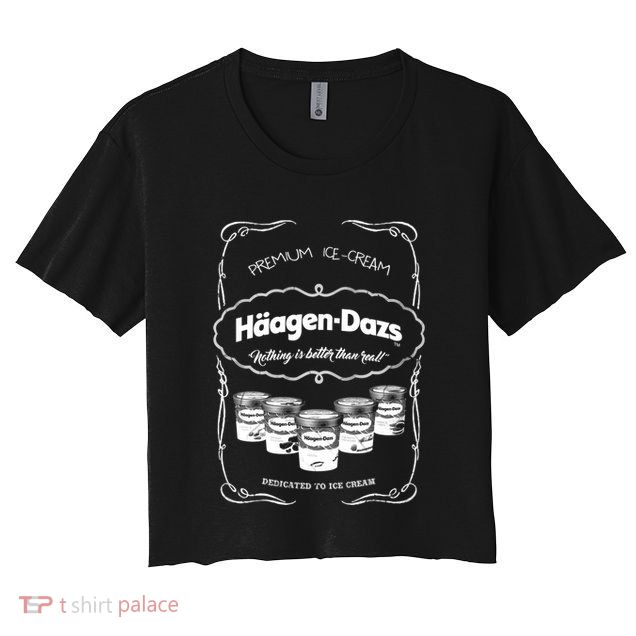 Haagen Dazs Ice Cream Crop Top