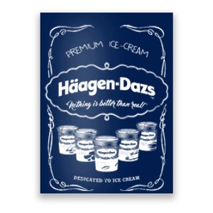 Haagen Dazs Ice Cream Poster