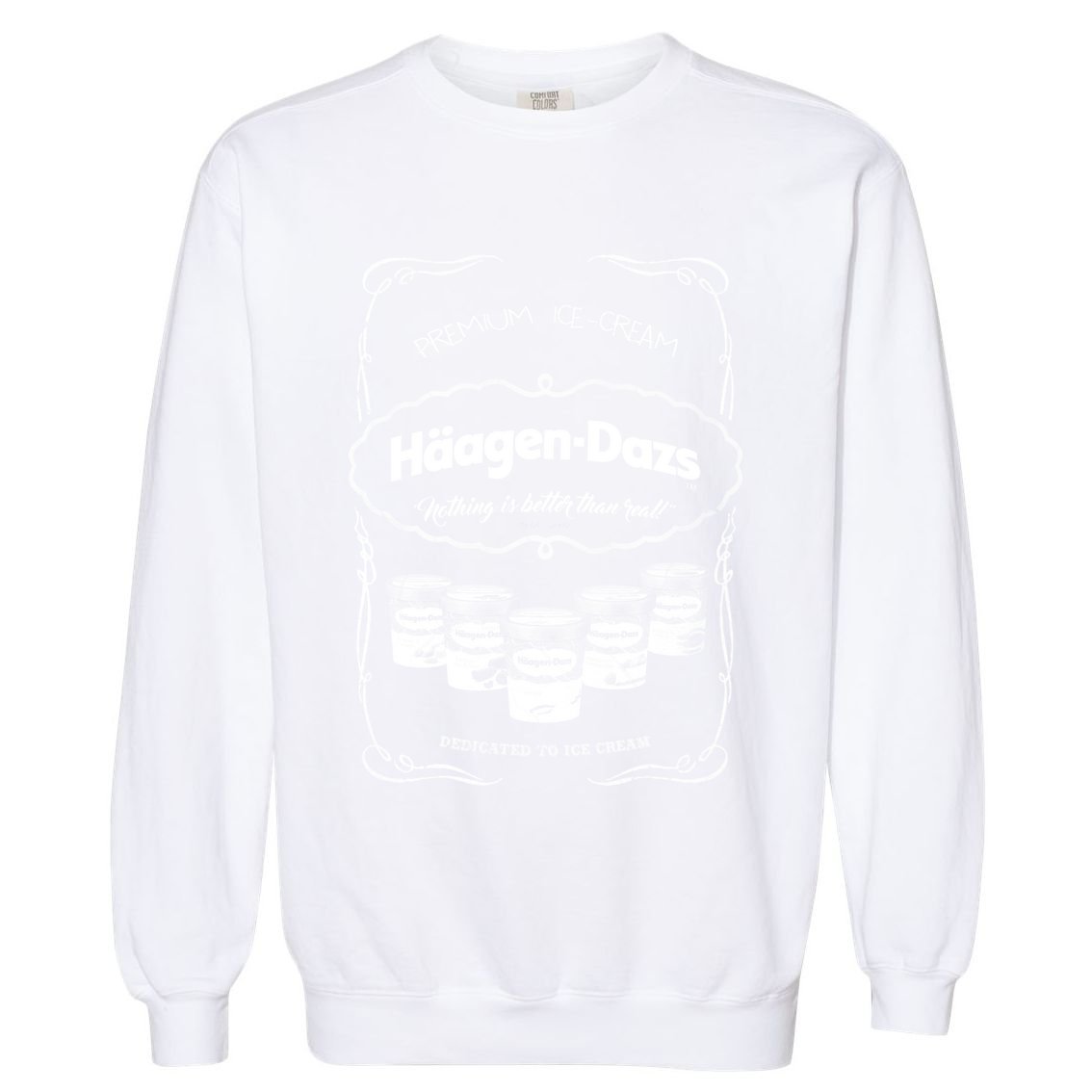 Haagen Dazs Ice Cream Garment-Dyed Sweatshirt