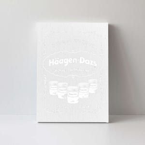 Haagen Dazs Ice Cream Canvas