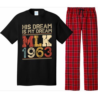 His Dream Is My Dream Black History Month Pride Mlk Jr 1963 Pajama Set