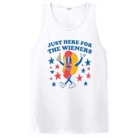 Hot Dog Im Just Here For The Wieners 4Th Of July PosiCharge Competitor Tank