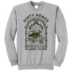 Heads Dirty Island Glow Apparel Tall Sweatshirt