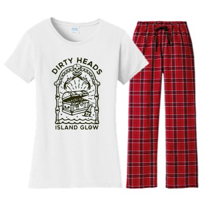 Heads Dirty Island Glow Apparel Women's Flannel Pajama Set