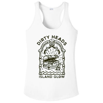 Heads Dirty Island Glow Apparel Ladies PosiCharge Competitor Racerback Tank