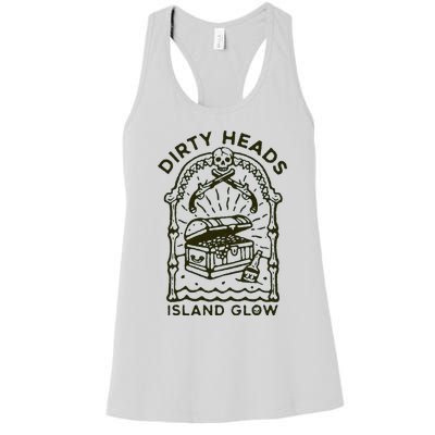 Heads Dirty Island Glow Apparel Women's Racerback Tank