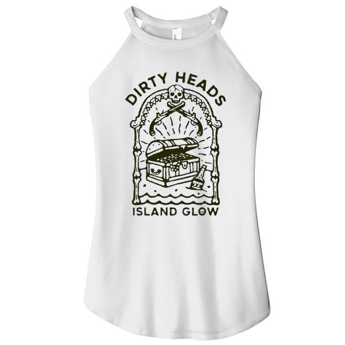 Heads Dirty Island Glow Apparel Women’s Perfect Tri Rocker Tank