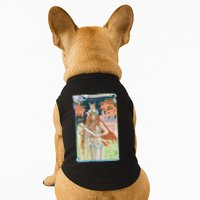 Hand Drawn Illustration Of Burnnhild Design Element Doggie Tank